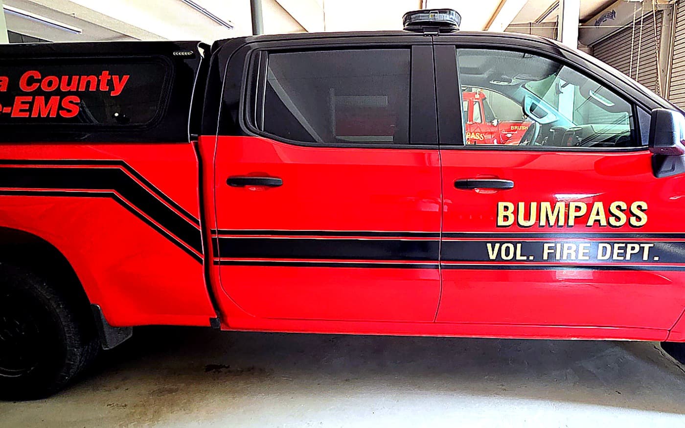 Car 3 โ BVFD command vehicle Chevy Silverado