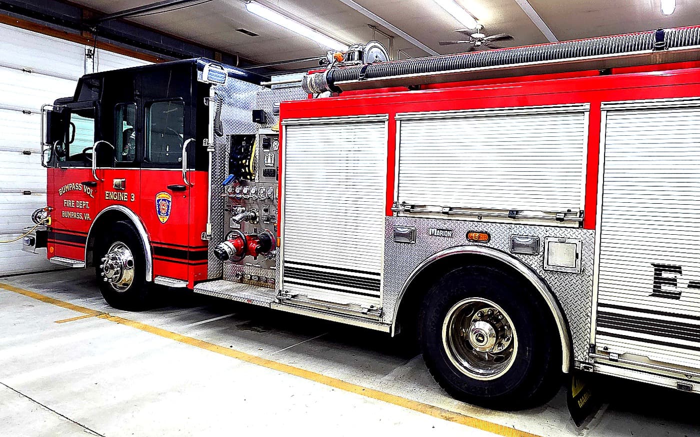 Engine 3 โ BVFD Marion pumper